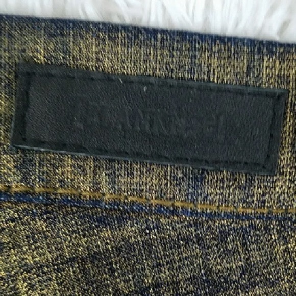 BLANK NYC WOMEN'S THE SKINNIE CLASSIQUE JEANS GOLD - Picture 5 of 6